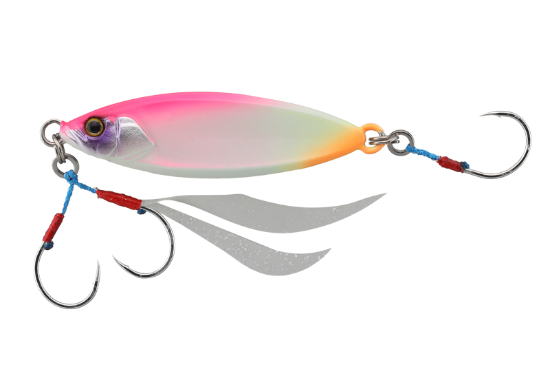 Jackall Flag Trap Leaf 80gr Jig Yemi TROPICAL GLOW
